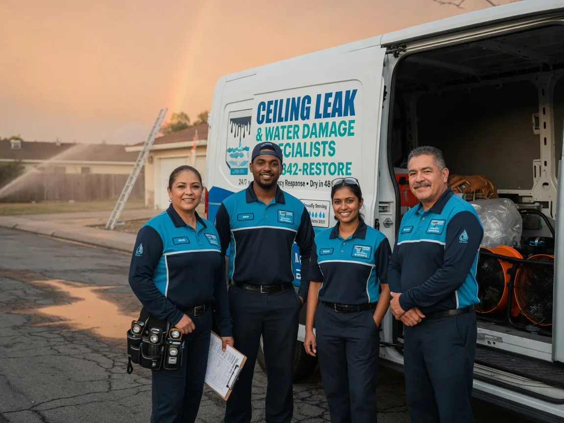 Ceiling Leak Cleanup company in Otter Lake, MI